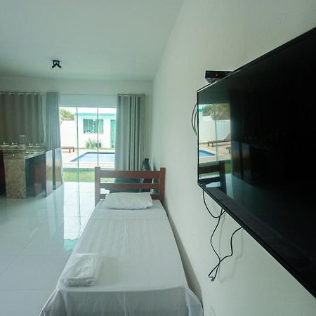 Chale Com Jacuzzi E Vista Para E Piscina Hotel Touros Exterior foto